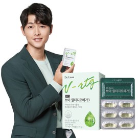 1 box of Dr. Lin Vegetable V-RTG Omega-3 Supercritical Extract / 닥터린 식물성 브이-알티지 오메가3 초임계추출 1박스