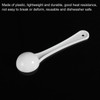 MECCANIXITY Micro Spoons 2 Gram Measuring Scoop Plastic Round Bottom
