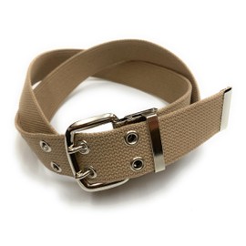 [okuda-belt] [Full Size Available] 1.6 inches (40 mm) Width Cotton Stone Weave W Pin 2 Pin Double Pin Belt Work Belt Men's Women's Cloth Belt Belt Gi Nekoposu Compatible Factory Civil Engineering