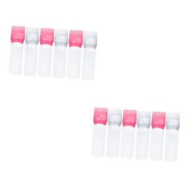 Baluue 12 Pcs Hair Dye Bottle Root Applicator Bottle for Hair Root Comb Applicator Bottle for Hair Coloring Hair Coloring Applicator Root Bottle Applicator for Hair Dye Root Bottle Comb