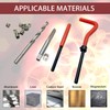 ANPTGHT M10x1.0 Thread Repair Kit, Helicoil Thread Inserts Taps Kit