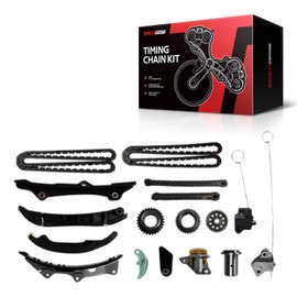 Torchbeam Engine Timing Chain Kit with Water Pump, Compatible with Jeep Wrangler 2012-2015, Dodge Charger 2011-2014, Chrysler 300 2011-2015
