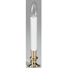 HW 9" CLR Candle/Base