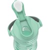 Lifefactory 16oz Active Flip Cap, Mint Glass Water Bottle