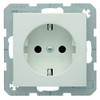 Berker 47438989 SCHUKO socket outlet polar white, glossy S.1/B.3/B.7 glass