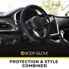 Body Glove 22-1-97505-9 Smoothie Steering Wheel Cover, Black