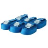 6 x Clamp Lock Straps, Lashing Straps, for up to