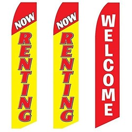 3 Swooper Flags Now Renting Advertising Apartments For Rent