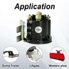 Starter Solenoid 4 Terminal 12 Volt Max 800A Compatible with