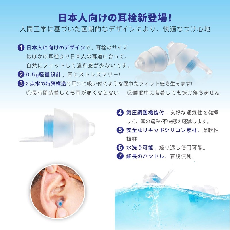 Quietide Q5 Ear Plugs, Sound Reducing, Sound Reducing, 32 db,