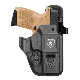 WARRIORLAND IWB Hybrid Holster, Fits Taurus G2C / G3C / G3 / G2s / G3X / G3XL / PT111 G2 / PT140 G2 - Optic Cut, Concealed Carry Holster, Adj. Height &Cant &Retention | Ultimate Comfort | Right Hand