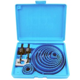Holes Cutters - 8Pcs/13Pcs Down Lights Opener Saw Holesaw Kit Set Drill bit Hole Saw Power Tool Metal Holes Drilling Kit with Mandrels-Style 5