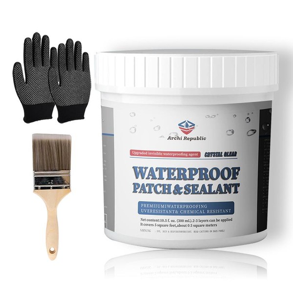 Archi Republic Clear Waterproofer - Highly effective waterproofing coating that