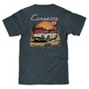 Tee Luv Men's Retro Chevy Corvette C1 Shirt - Front