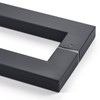 Ranbo Squared-Shaped/Rectangle 60" Large Push Pull Door Handle, Back to