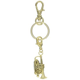 Nakano MM120KHCNG Brass Band Keychain Cornet Gold
