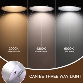 PINSUNLUX PAR30 LED Bulbs, Replacement 75W Halogen Flood Light,Dimmable LED Spotlight Bulb,3 Color Selectable Warm White/Nature White/Cool White,E26 Base 120V 12W 4 Pack. (PAR30)