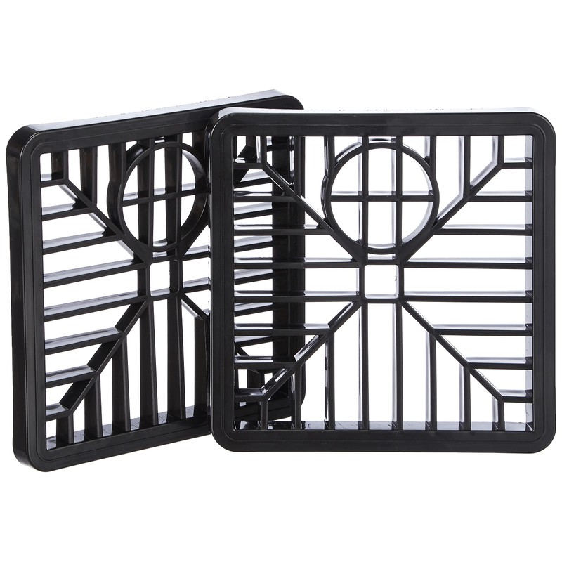 Merriway BH05743 (2 Pcs) Plastic Gulley Grid, 150mm (6 Inch)