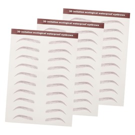 Minkissy Waterproof Eyebrow Stickers Temporary 3d Realistic for Eyebrow Women's Quick Makeup