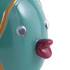 Gedy Dori Soap Dispenser, Resin, Turquoise, 9.6 x 13 x