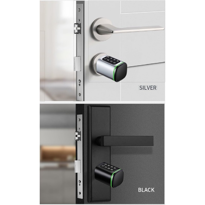 Smart Fully Digital Life Smart Cylinder Lock, Aluminum Brass Low