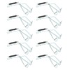 10pcs Stainless Steel Crab Grabber Rustproof Seafood Grabber with Spring