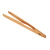 Redecker Oiled Beechwood Grill Tongs, 100% Handmade BBQ Tongs with