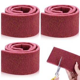 Sanding Fleece Metal Sanding Fleece Wood Sanding Sponge 3 Metres Sanding Pads 240 Grit Sanding Wool Polishing Fleece Roll Cleaning Fleece Sandpaper Polishing Metal Wood Varnish Stainless Steel etc.