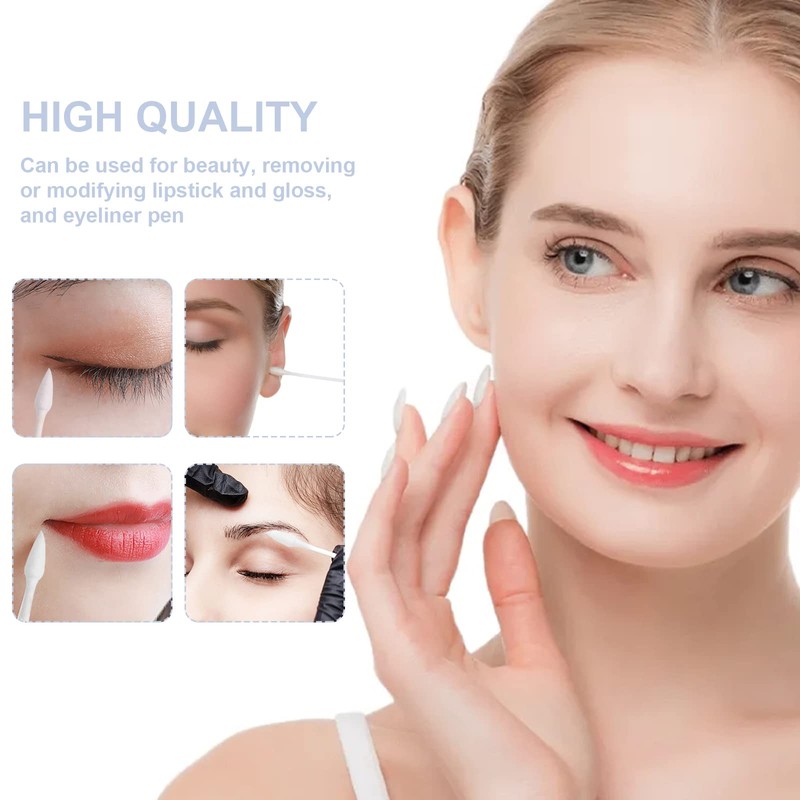 800Pcs Precision Tip Cotton Swabs for Makeup, Double Pointed Tip