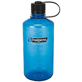 Nalgene 1.0 Litre Outdoor Classic Narrow Mouth Bottle Blue Water Bottle