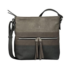 TOM TAILOR - Women's wear ELLEN women's shoulder bag, Mixed Grey, 30x8x30