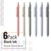 Mr. Pen - Retractable Fine Point Gel Pens, 6 Pack,