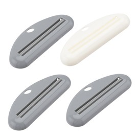 LABRIMP 4pcs Toothpaste Extruder Kit Manual Squeezer for Home Bathroom Material Random Color Easy Dispensing Tool for Creams and Toothpaste