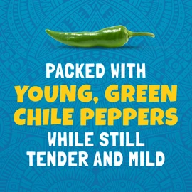 Ortega Peppers, Whole Green Chiles, Mild, 27 Ounce (Pack of 12)