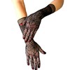 Millennials In Motion Spiderweb Lace Gloves Goth Fishnet Spider Web