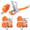 2 pieces 1000/2000 kg (daN) 6 m professional lashing straps
