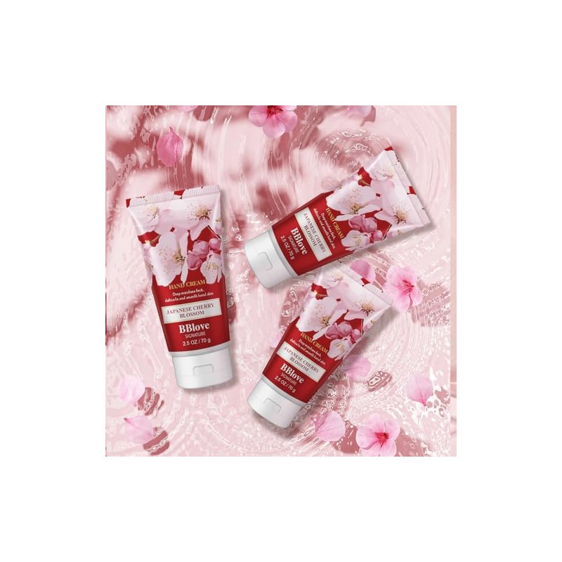 Juego de regalo de crema hidratante para manos, 3 piezas