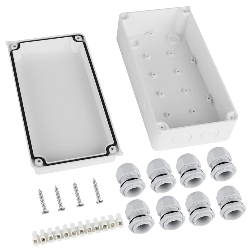 DAMORON Junction Box IP65 Waterproof, Surface-Mounted Distribution Box, Diameter 12-15