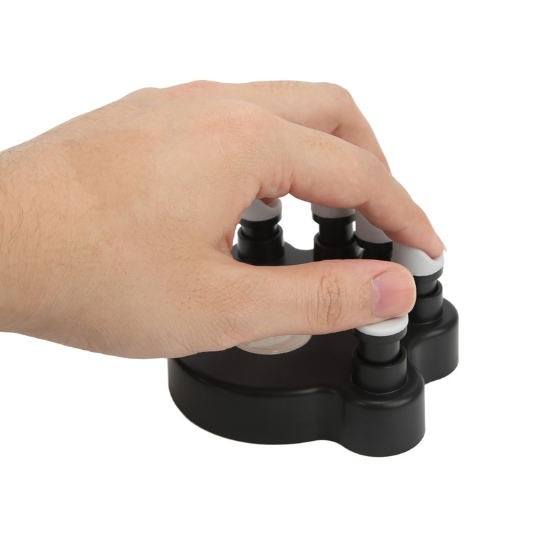2PCS Piano Finger Exerciser Silicone Hand Grip Trainer Ergonomic Tension
