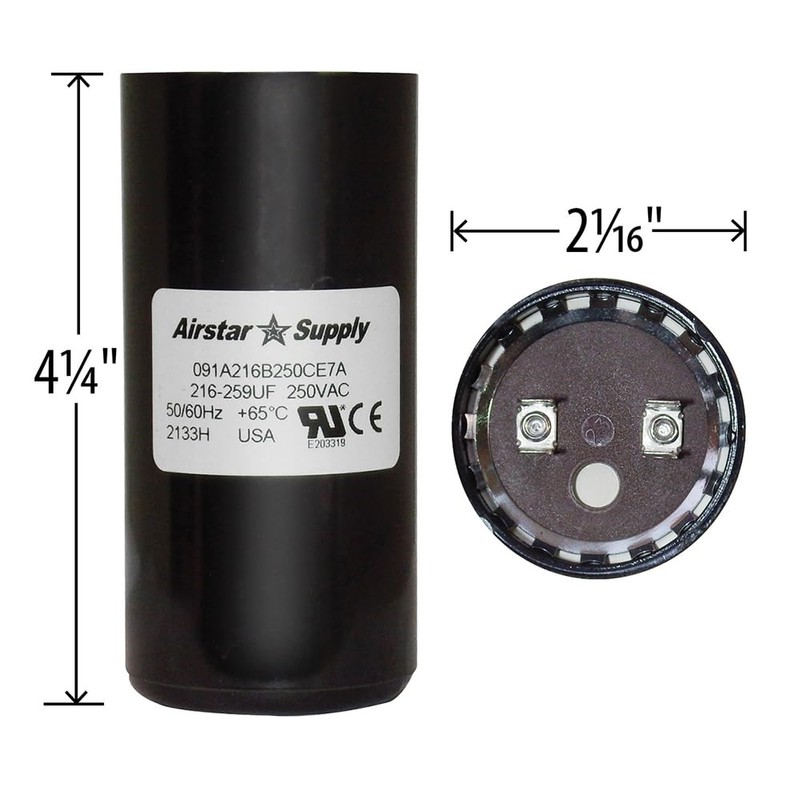 216-256 UF MFC 250 VAC Compatible Replacment for EC1216C06 EC1216