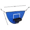 Loopunk Trampoline Basketball Hoop Attachment, Trampoline Basketball Hoop with 3