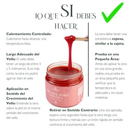 APIGREEN - CERA DEPILATORIA ESPAÑOLA PARA DEPILAR PIEL SENSIBLE | ROSTRO | BIKINI | BARBA | PIERNAS | 120G - FRESAS | DEPILA SIN DOLOR | EFICAZ EN TODO TIPO DE VELLO (fresas)