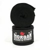 Morgan Sports Cotton Boxing Hand Wraps (Pack of 2), 4 Meter Long, Black