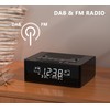 iTOMA DAB, DAB+/FM Radio Alarm Clock with 40 Preset Stations,