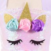 Dicodoum Unicorn Costume Birthday Decorations-Light Up Girls Party Dress Gifts