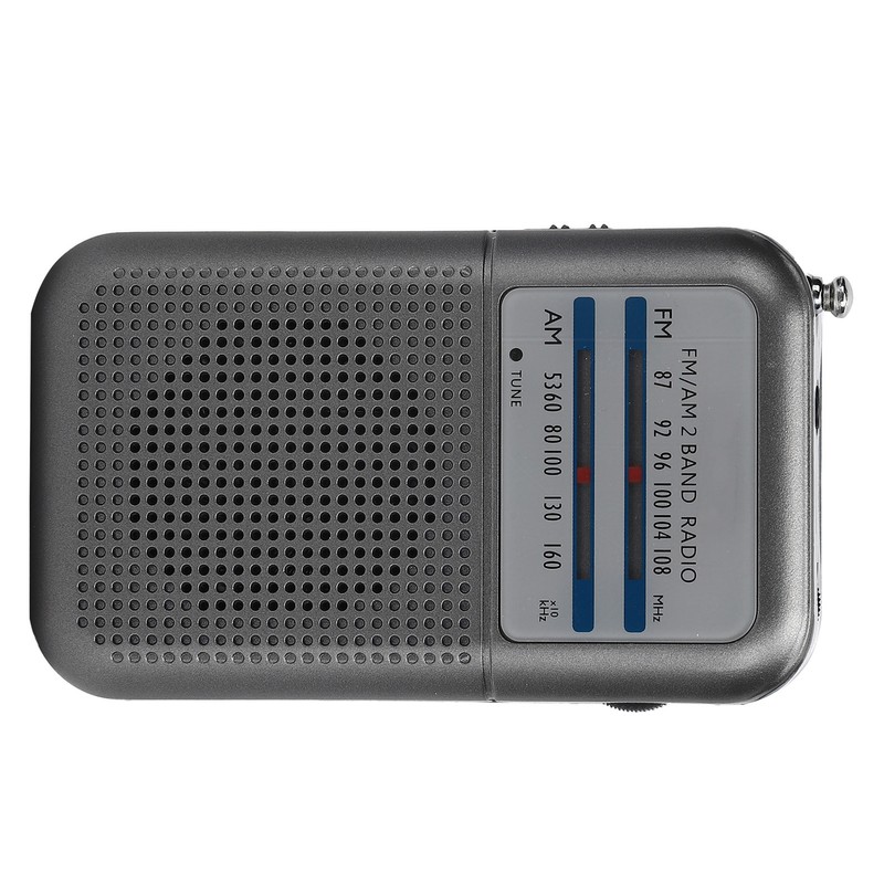 DE-333 Portable Radio AM/FM Receiver Pocket Size 2 Band High