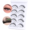 Natural Self Adhesive Lashes Short 8-14mm Self Adhesive Eyelashes No