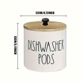 KOVNISE Coffee Pod Holder with Lid,Wooden Coffee Filter Holder Storage Container Basket for Kitchen,K Cup Organizer for Counter,Large Capacity Coffee Bar Accessories Holder for Coffee Lovers (White)