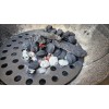 Big Round Cast Iron Fire Grate 17" for Big Green