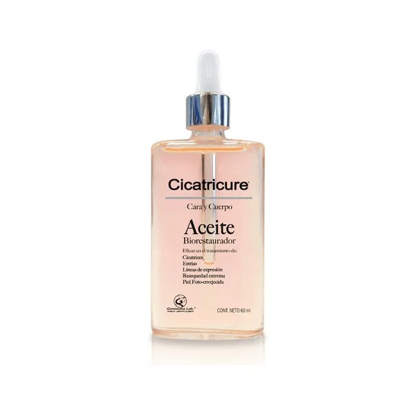 Cicatricure Aceite Biorestaurador. Frasco con 60ml.